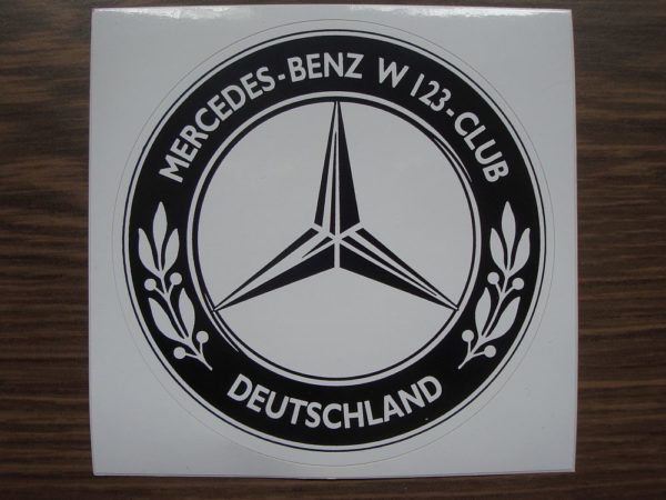 w123-heckscheibenaufkleber