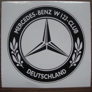 w123-heckscheibenaufkleber