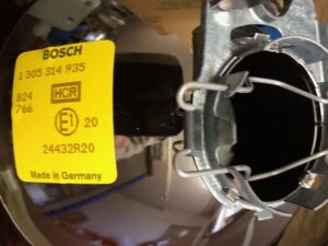 scheinwerfer-li3 Hauptscheinwerfereinsatz Reflektor li Bosch Ochsenauge mit Verstellung