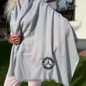 schaö-gris-clair Schal hellgrau